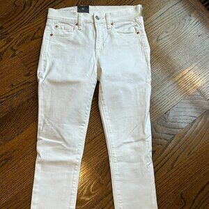 Gap True Skinny Mid Rise White Denim Pants Jeans - Women's Size 4R NEW w/Tags